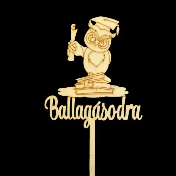 Ballagásodra tábla - 10cm