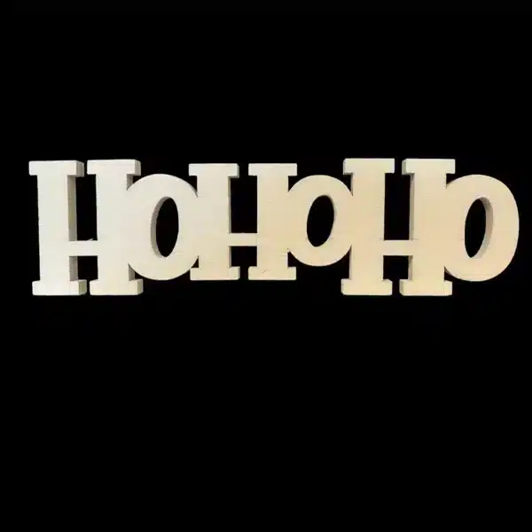 Hohoho felirat - 15cm