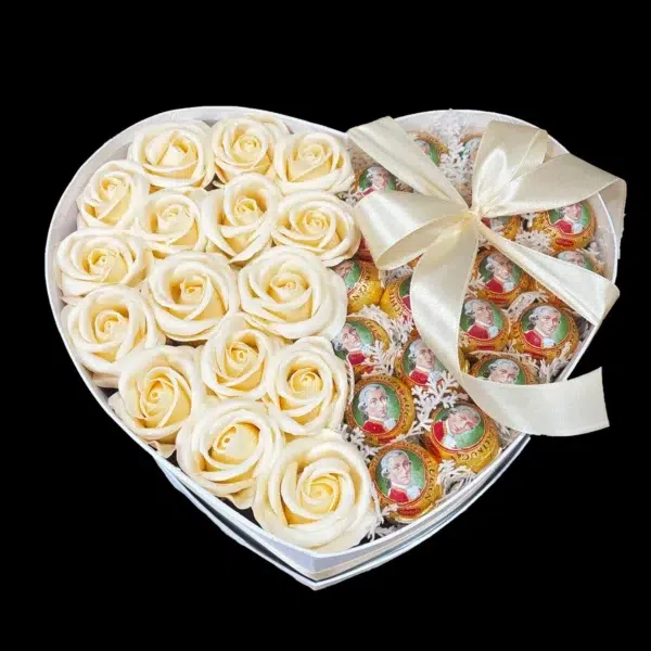 Mozart szív rózsával