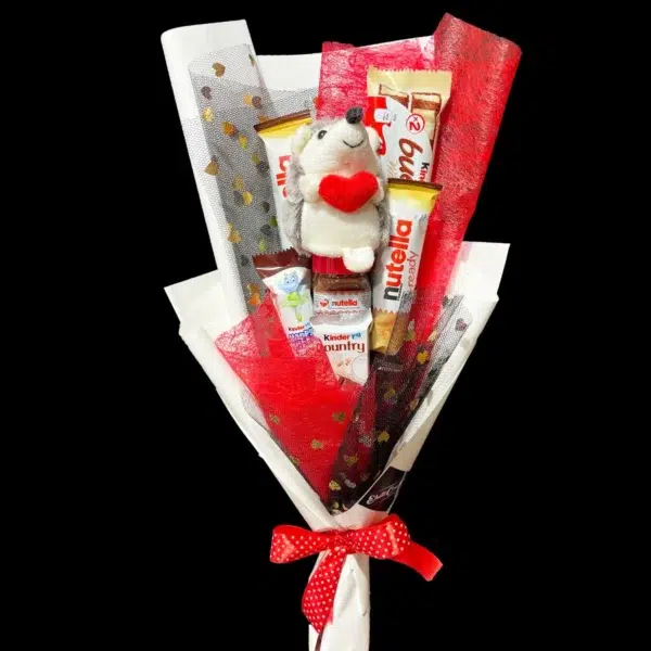 Süni szívvel csokor