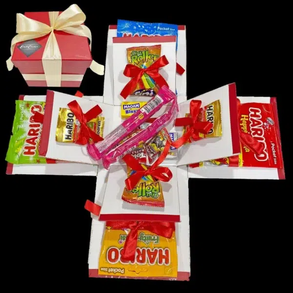 Gumicukor meglepetés doboz