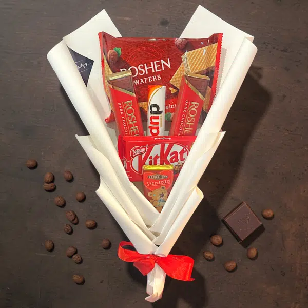 Kagyló csoki csokor