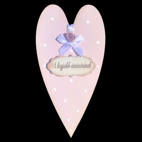 A legjobb óvónéninek tábla - 20cm