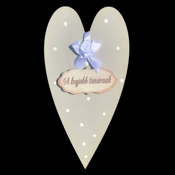 A legjobb tanárnak tábla - 20cm