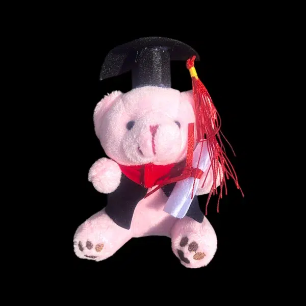 Ballagó maci - rózsaszín