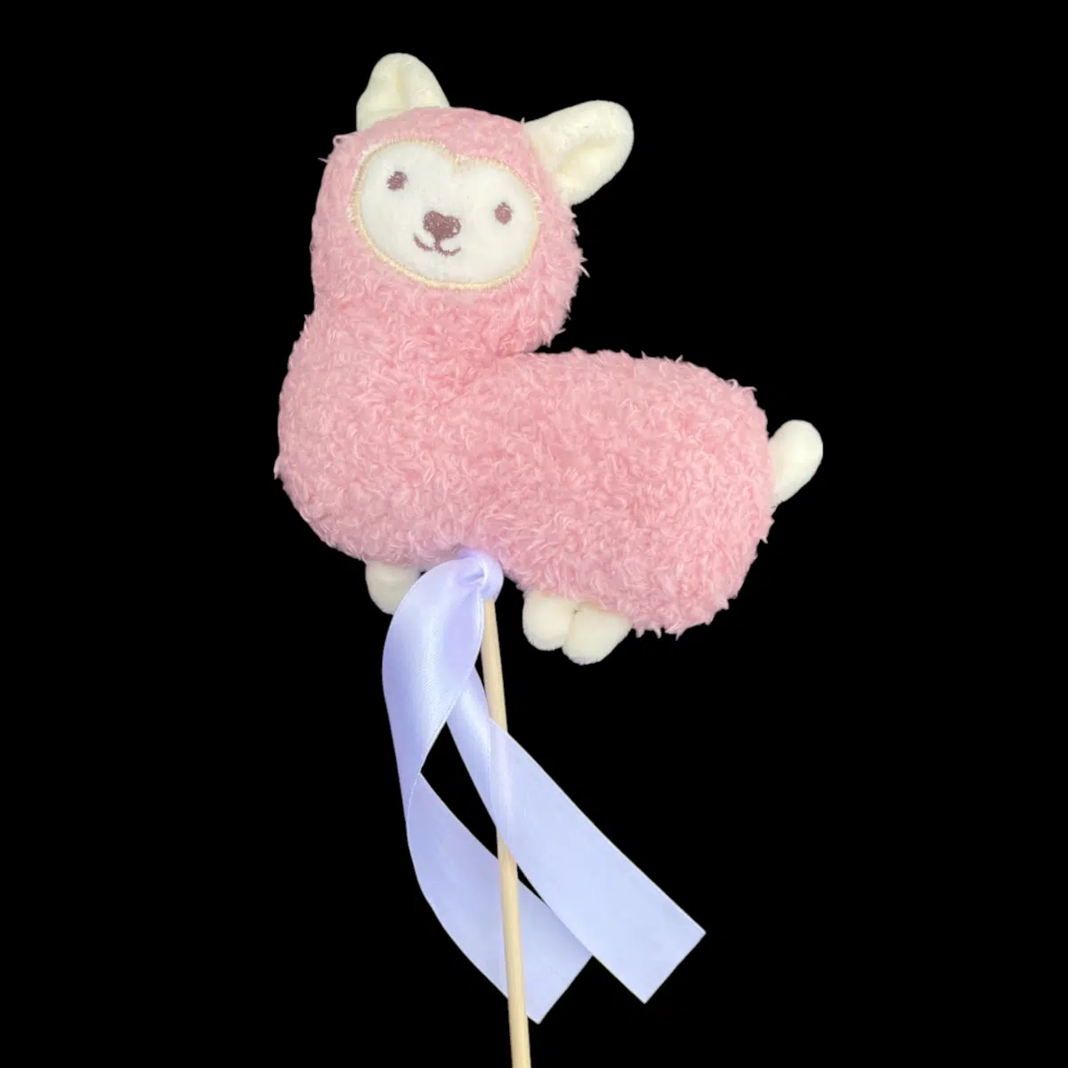 Pálcás láma 14cm - rózsaszín