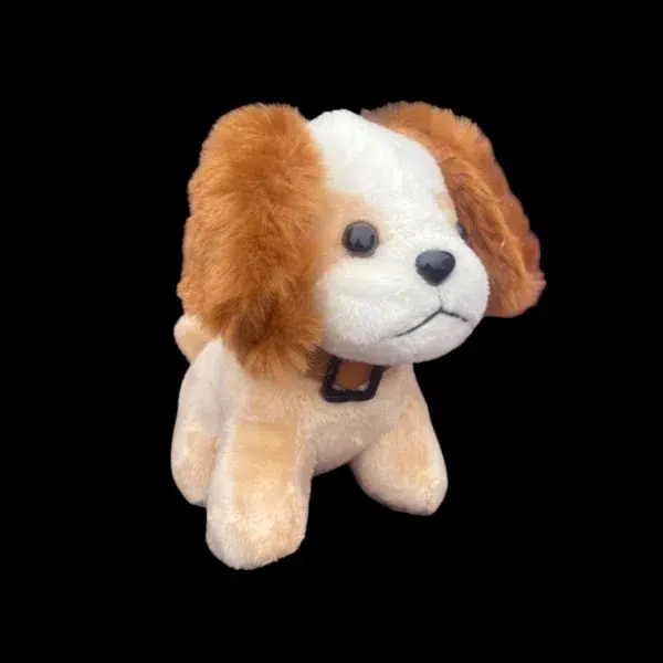 Plüss kutyus 12cm - barna