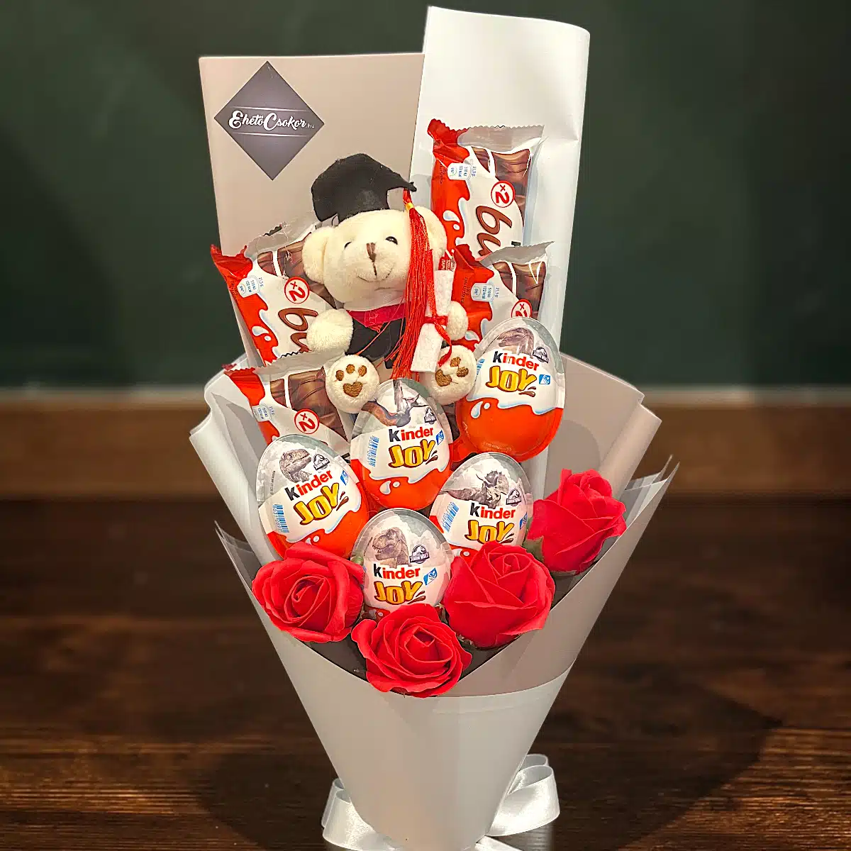 Ballagó Kinder csokor