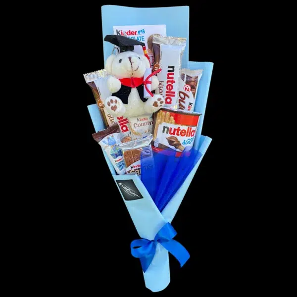 Kék Ballagó csokor