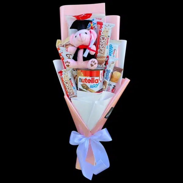 Rózsaszín Ballagó csokor