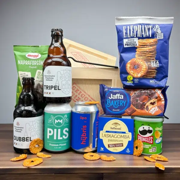 Magyar kézműves sörös láda "L"