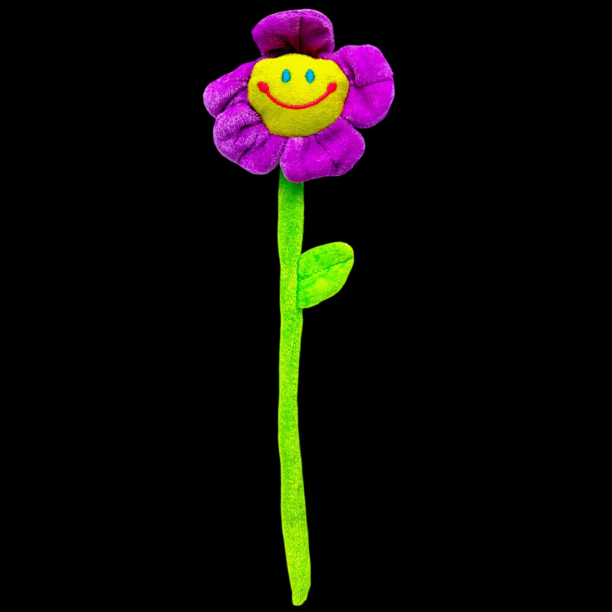 Plüss virág 30cm - lila