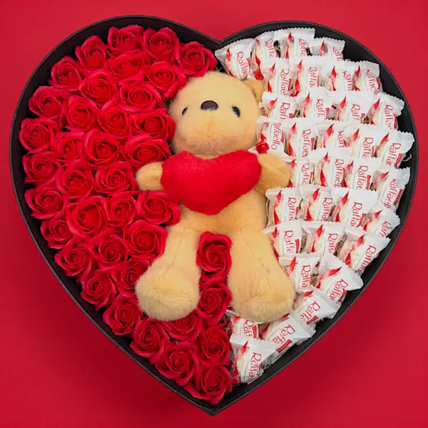 Óriás Raffaello szív box