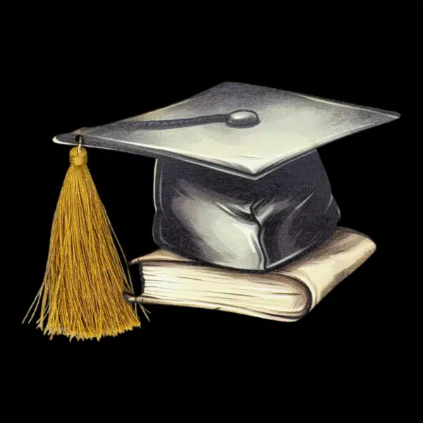 Diplomaosztó kalap - 12cm
