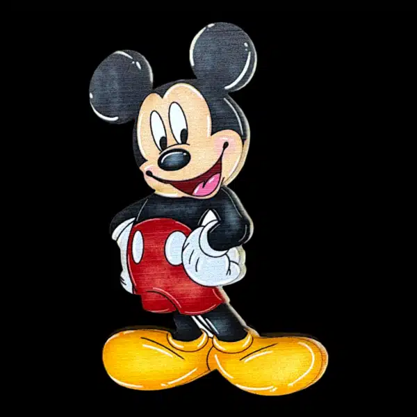 Mickey egér tábla - 9cm