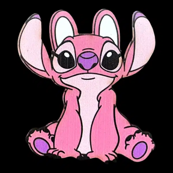 Stitch tábla 6cm - szemből