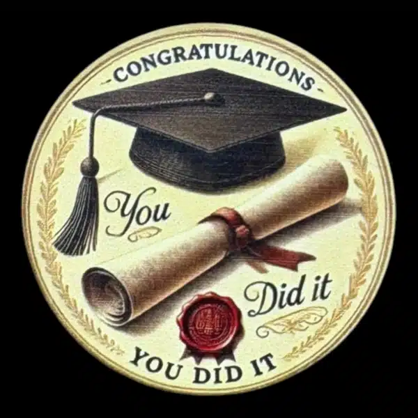 "You did it" tábla - 5cm