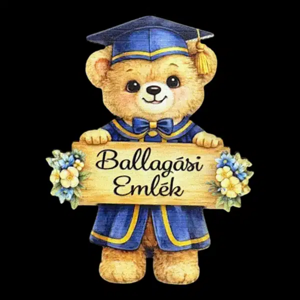 Ballagási emlék tábla - 8cm