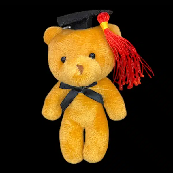 Kalapos maci 13cm – barna